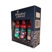 Kit Molhos de Pimenta as mais ardidas do mundo - Caixa com 3 Kits