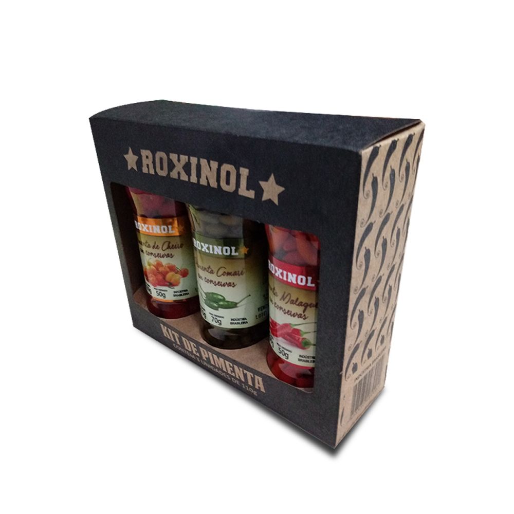 Kit Pimentas Roxinol - Caixa com 4 Kits